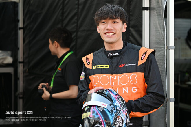 縁が繋いだPONOS RACINGのシート。急遽レギュラー参戦の篠原拓朗「今年は僕が優勝に貢献できるように」