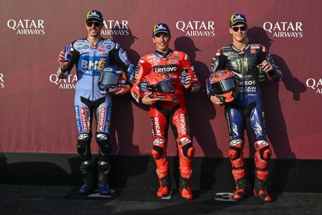 M.マルケスが4連続ポール獲得。小椋がトップでQ2進出／MotoGP第4戦カタールGP
