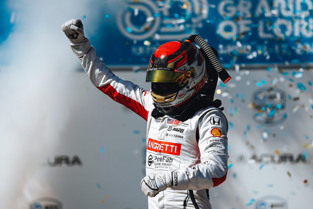 カークウッドが連勝中のパロウを抑え今季初優勝／インディカー第3戦ロングビーチ