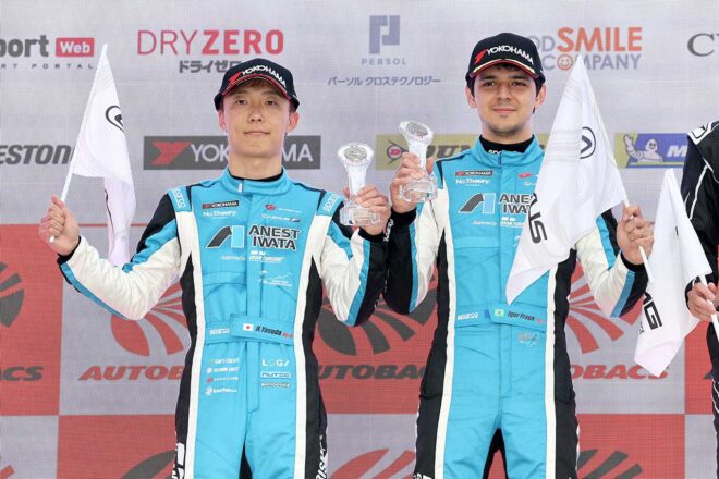 安田裕信／イゴール・オオムラ・フラガ（ANEST IWATA RC F GT3）