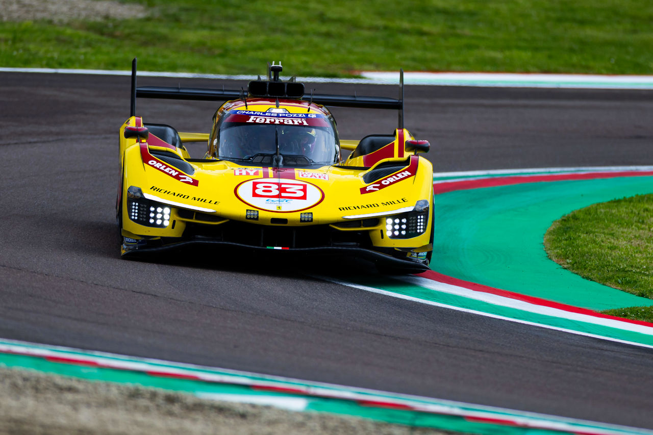 フェラーリ勢が地元で好スタート。LMGT3は前年ウイナーBMWがワン・スリー【WEC第2戦イモラ】