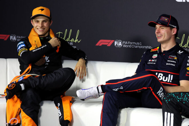 2025年F1第5戦サウジアラビアGP予選トップ3会見