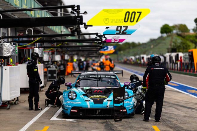 92号車ポルシェ911 GT3 R LMGT3（マンタイ・ファースト・フォーム）