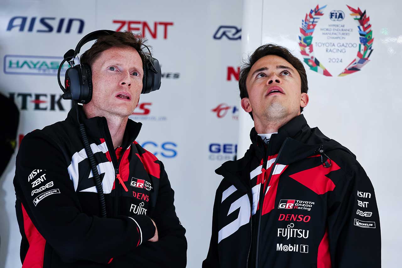 マイク・コンウェイとニック・デ・フリース（TOYOTA GAZOO Racing）