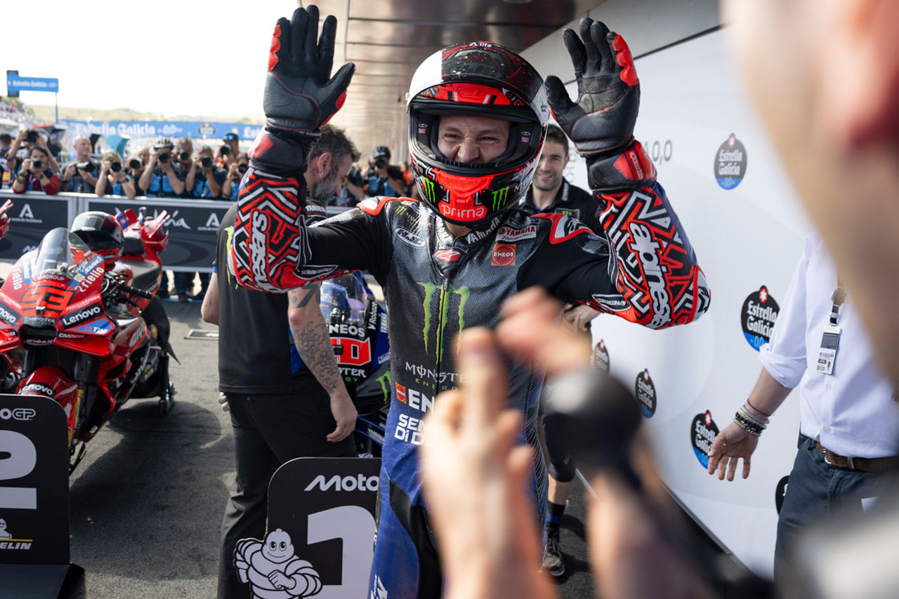 クアルタラロ、3年ぶりのポール獲得。スプリントは転倒も「シーズン最高の日」／第5戦スペインGP