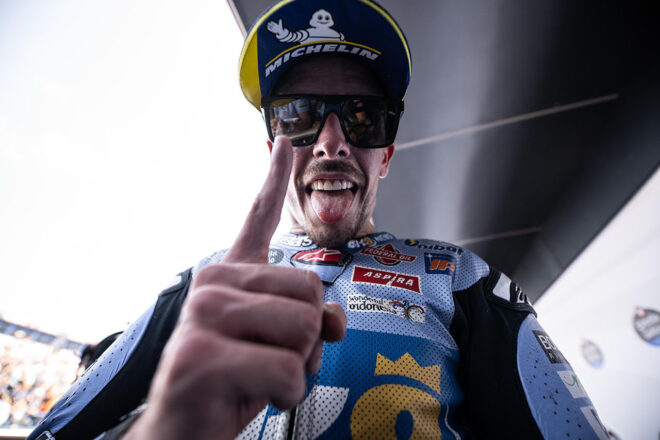 A.マルケス「兄がクラッシュした時に最高のチャンスだと思った」MotoGP参戦94戦目での初勝利に歓喜／第5戦スペインGP