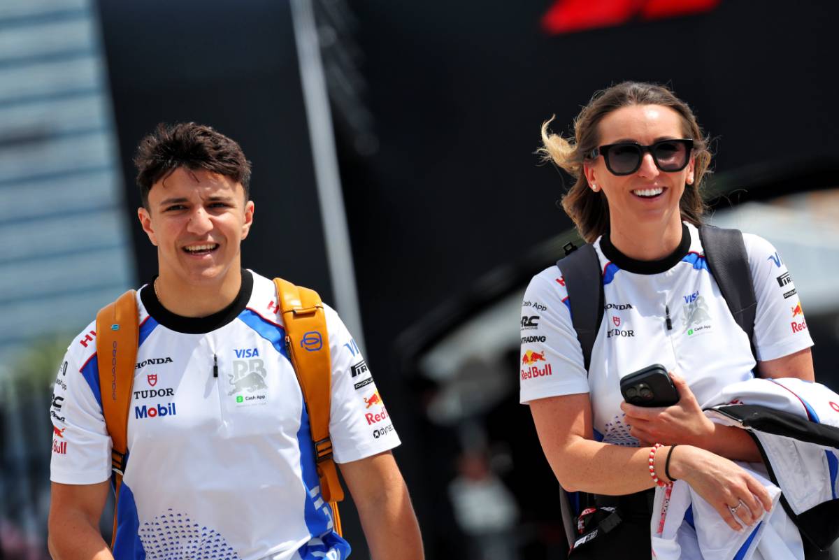 2025年F1第5戦サウジアラビアGP　アイザック・ハジャー（レーシングブルズ）