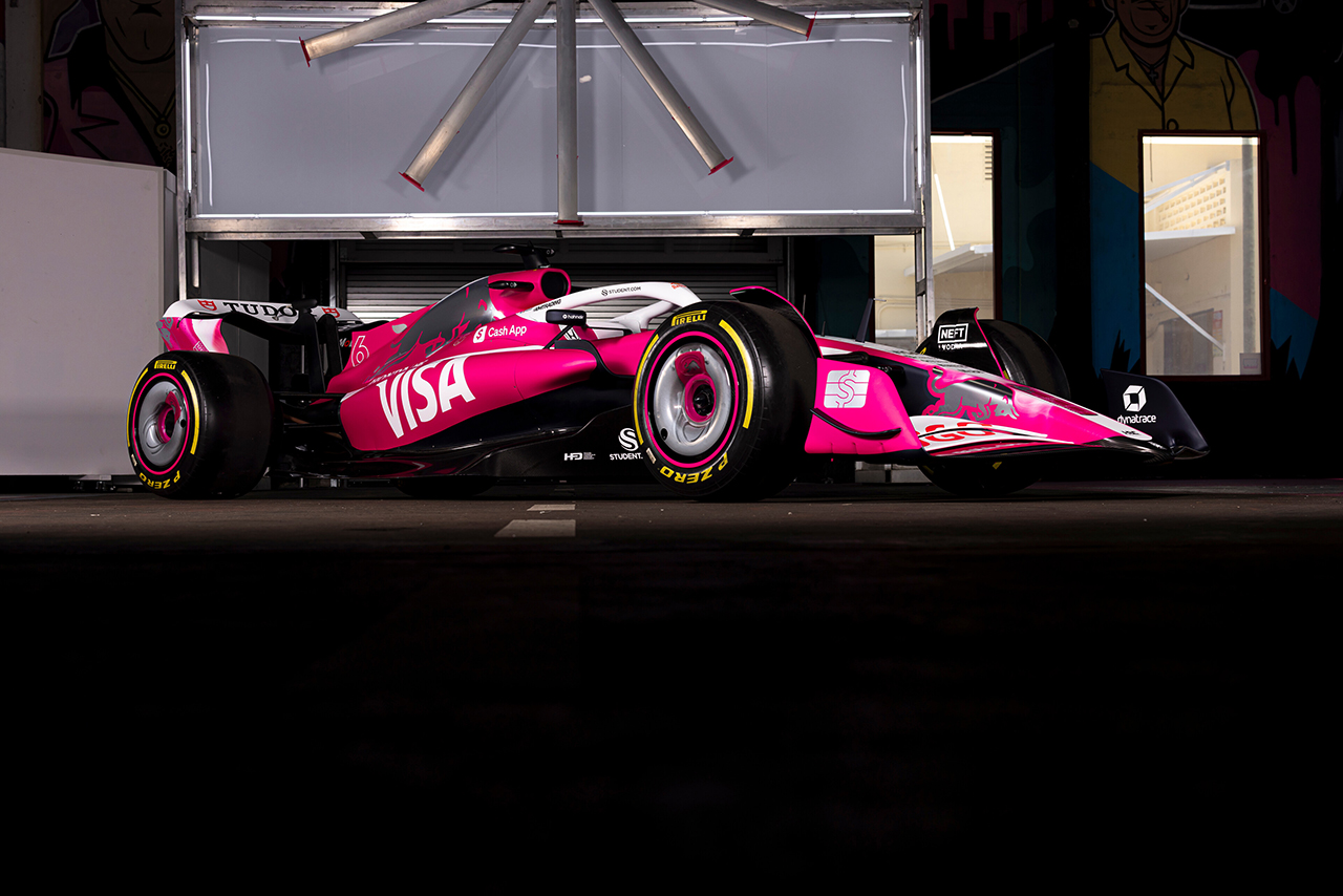 2025 VCARB ハジャ&ローソン マイアミGPドライバーカードセット レーシングブルズの2025年型マシン『VCARB 02』／マイアミGP
