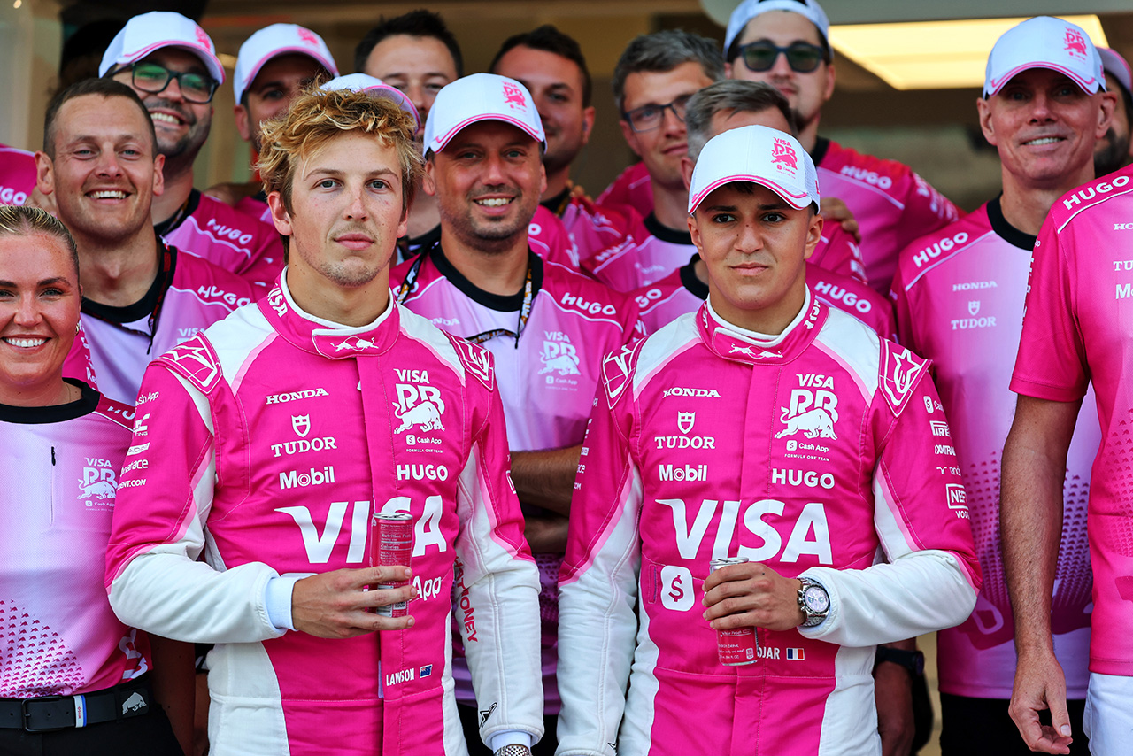 リアム・ローソン＆アイザック・ハジャー（レーシングブルズ）