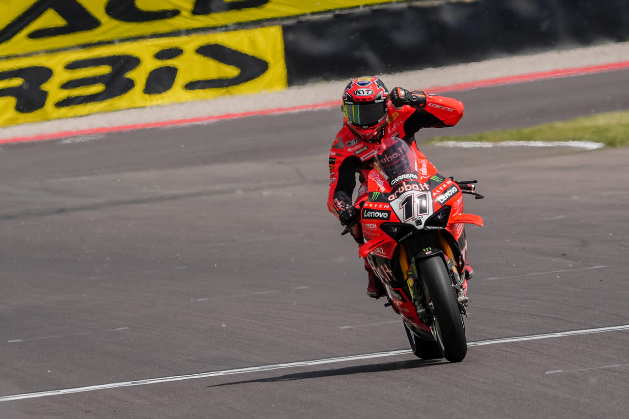 【順位結果】2025SBK第4戦イタリア 決勝レース1