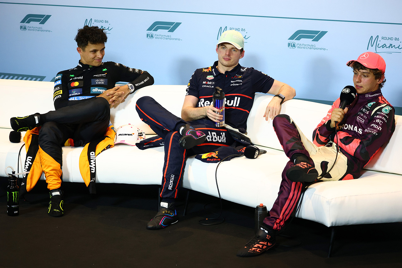 2025年F1第6戦マイアミGP　予選後会見