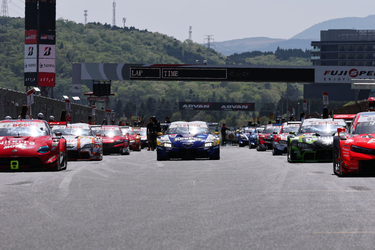 【ポイントランキング】2025年スーパーGT第2戦富士終了時点