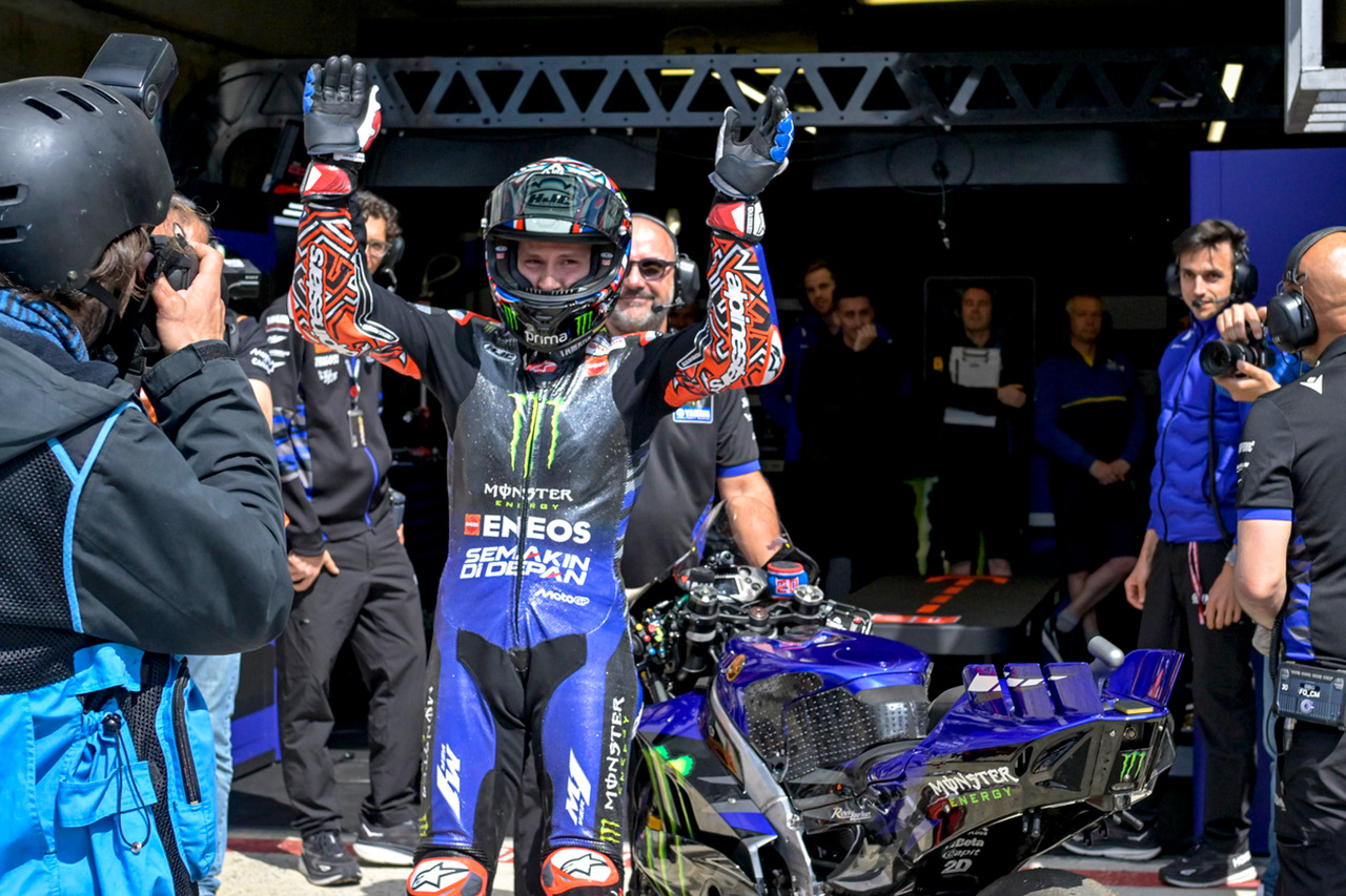 好調のクアルタラロが2番手発進で自信見せる「ここは脳を切り離しても1周できる」／第6戦フランスGP