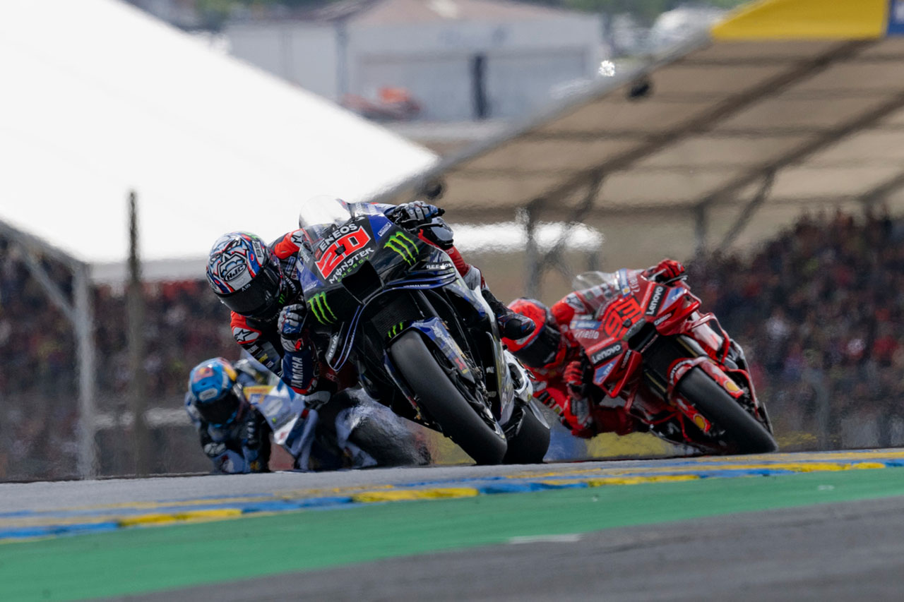 連続ポールのクアルタラロ、スプリントで表彰台逃すも「4位を残念がるのはいい事」／第6戦フランスGP