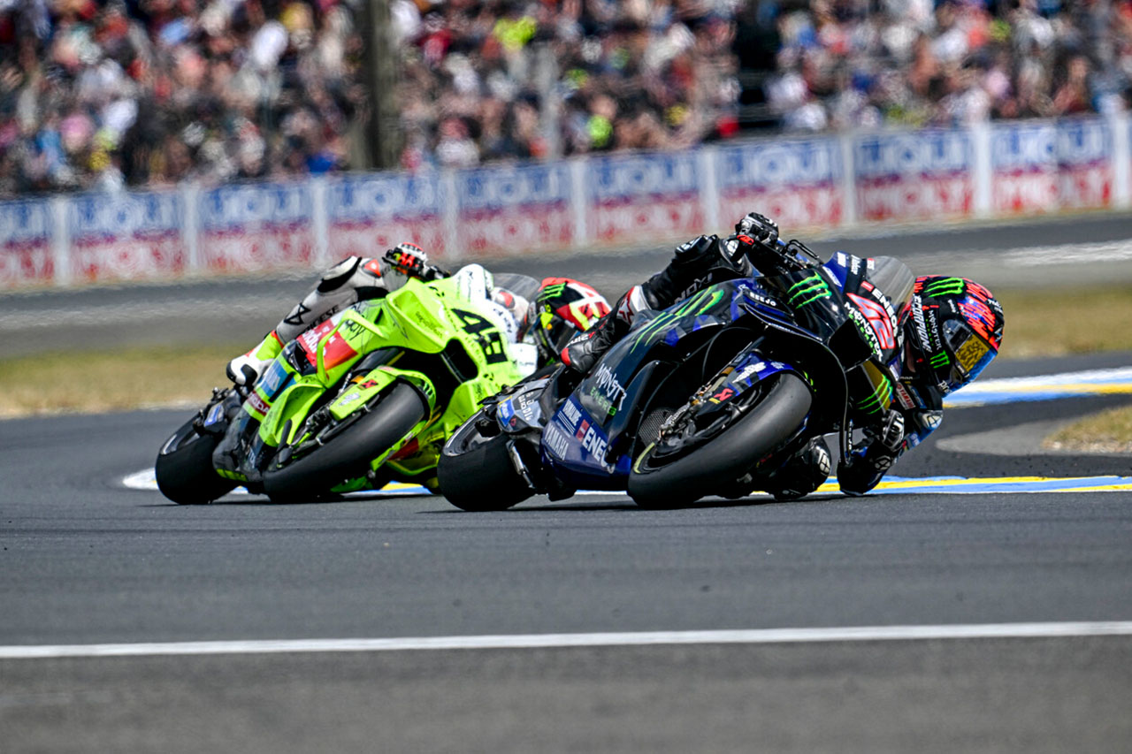 連続ポールのクアルタラロ、スプリントで表彰台逃すも「4位を残念がるのはいい事」／第6戦フランスGP