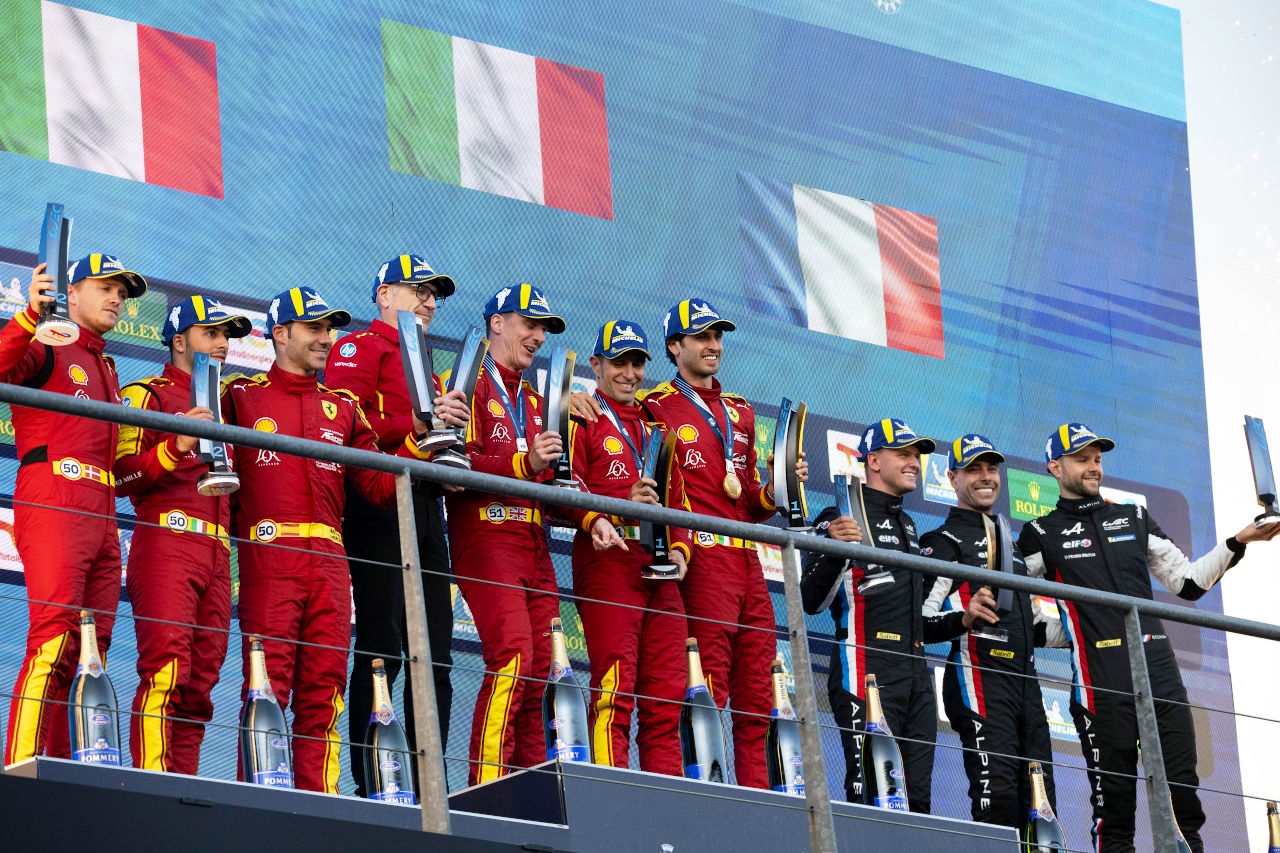 【ポイントランキング】2025年WEC第3戦スパ・フランコルシャン終了時点