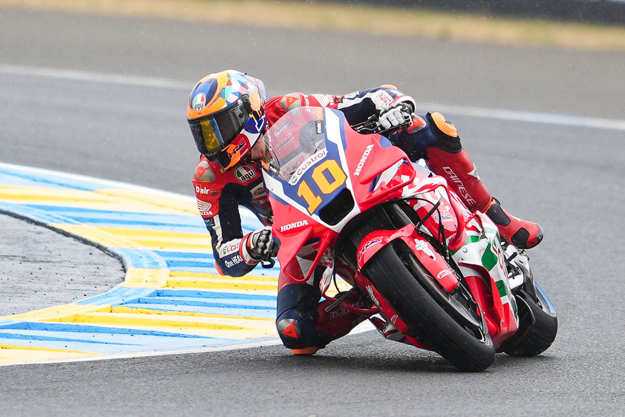 天候に振り回され「あらゆる判断が裏目に」とマリーニ。ミルは転倒で右手骨折／第6戦フランスGP