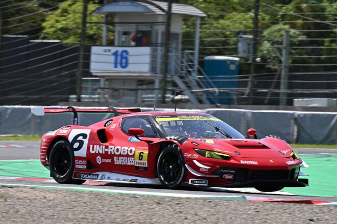 鈴鹿で合計24台が参加して4日間のGTE主催合同テスト実施。13日にはアクシデントも