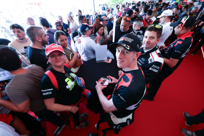 トヨタGRが開幕5連勝に向け好スタート。エバンスとオジエがデイ1ワン・ツー／WRCポルトガル
