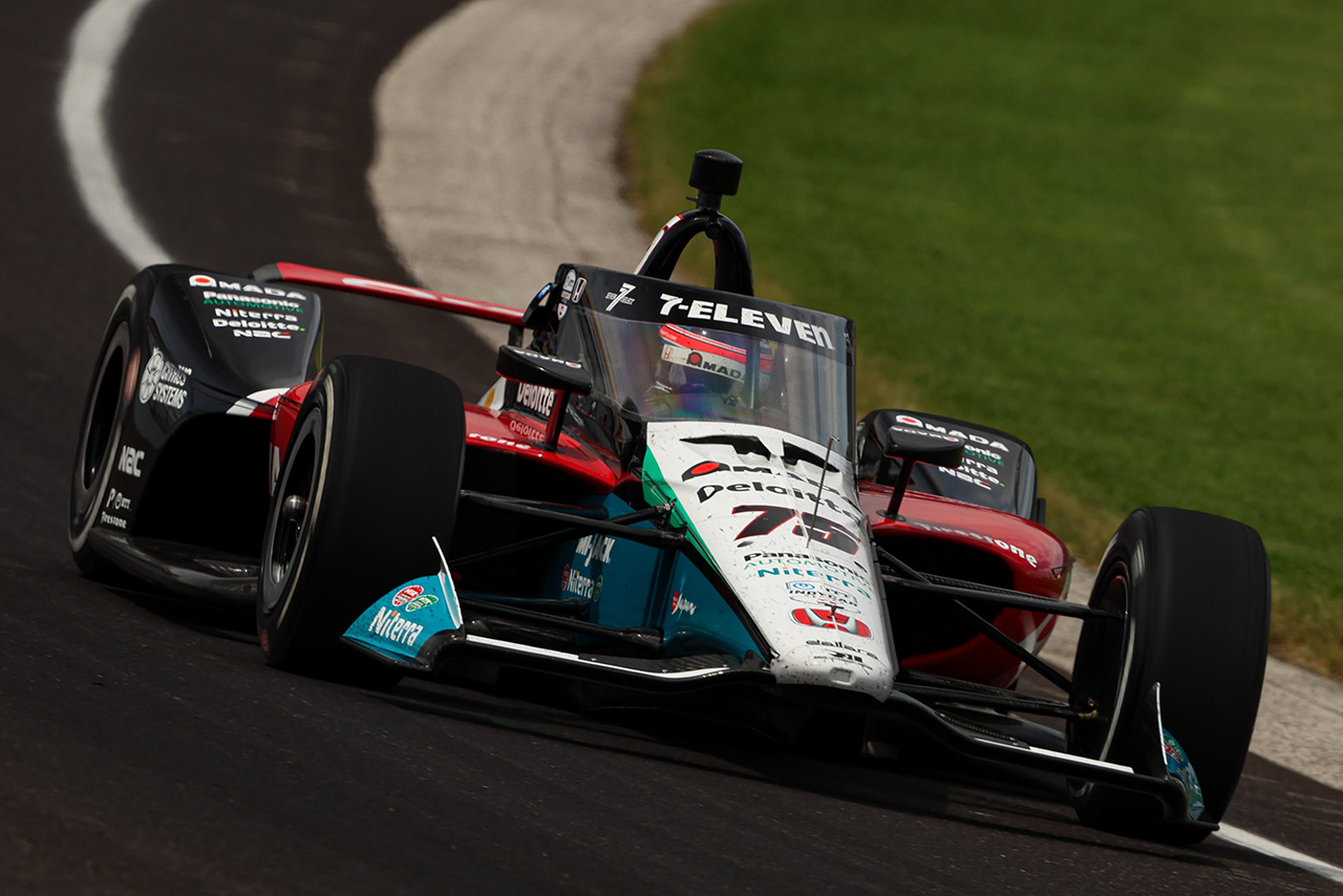 インディ500史上初の3連覇を目指すニューガーデンが最速。琢磨は下位に沈む／インディ500プラクティス走行3日目