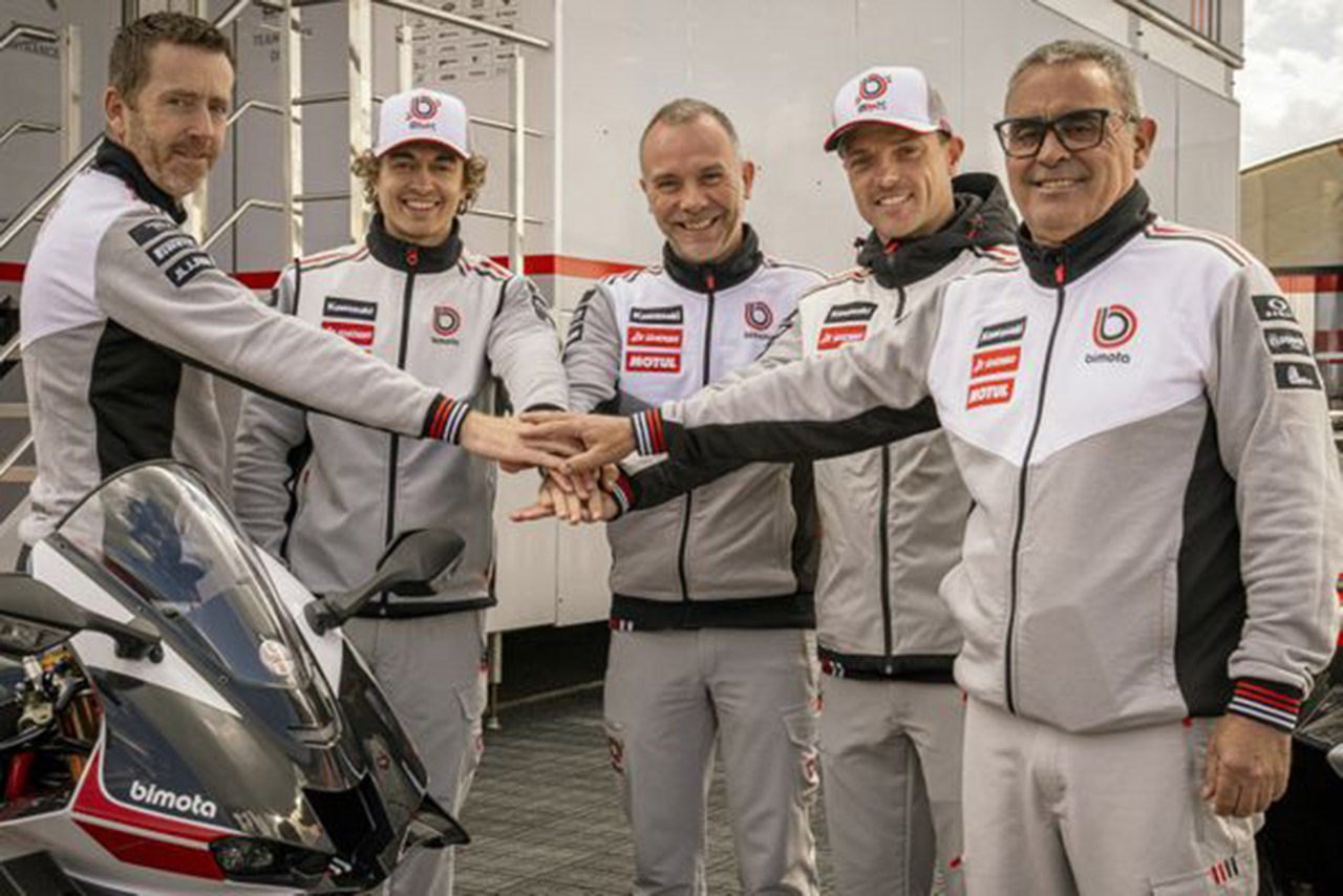 SBK：ビモータ・カワサキ、2026年もロウズとバッサーニが継続参戦。コンビ3年目へ