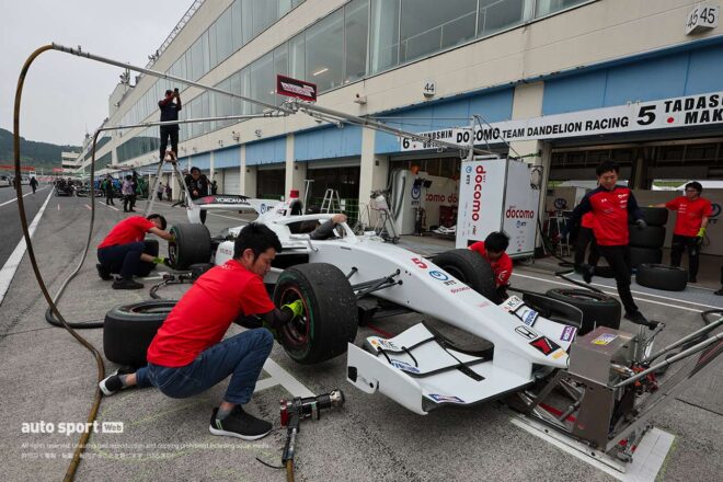 スーパーフォーミュラ第5戦オートポリス／搬入日の様子