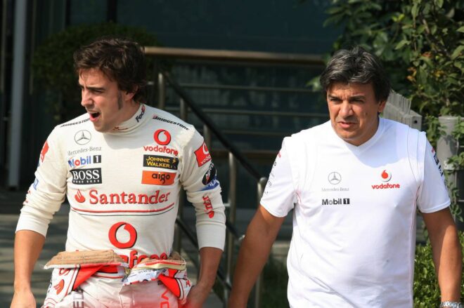 2007年　フェルナンド・アロンソ（マクラーレン）