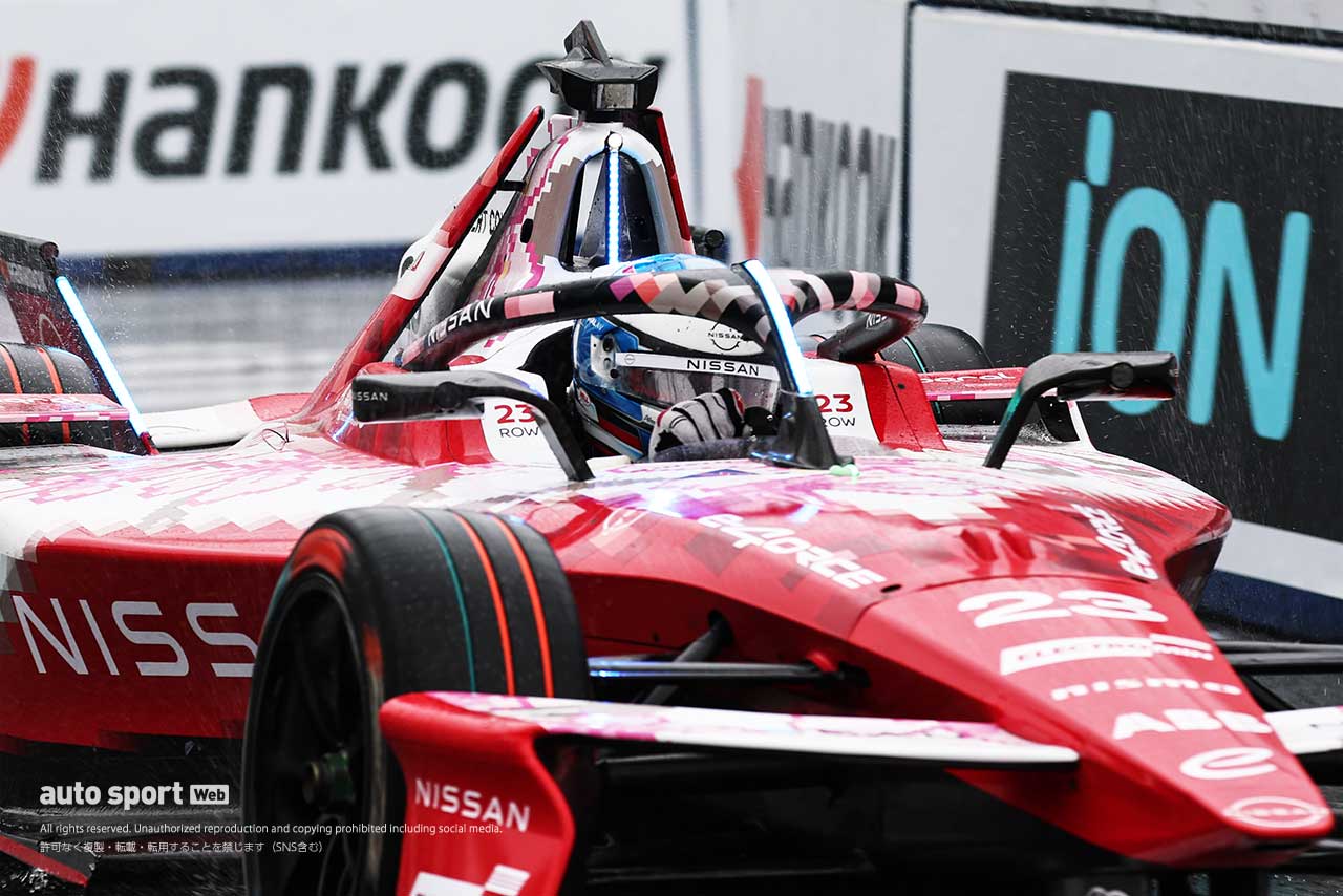 フォーミュラE第8戦東京E-Prixの予選は、雨でキャンセルに。2年連続でローランドが母国ポール