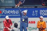 2024／25年フォーミュラE第8戦東京E-Prixで優勝したストフェル・バンドーン（マセラティMSGレーシング）