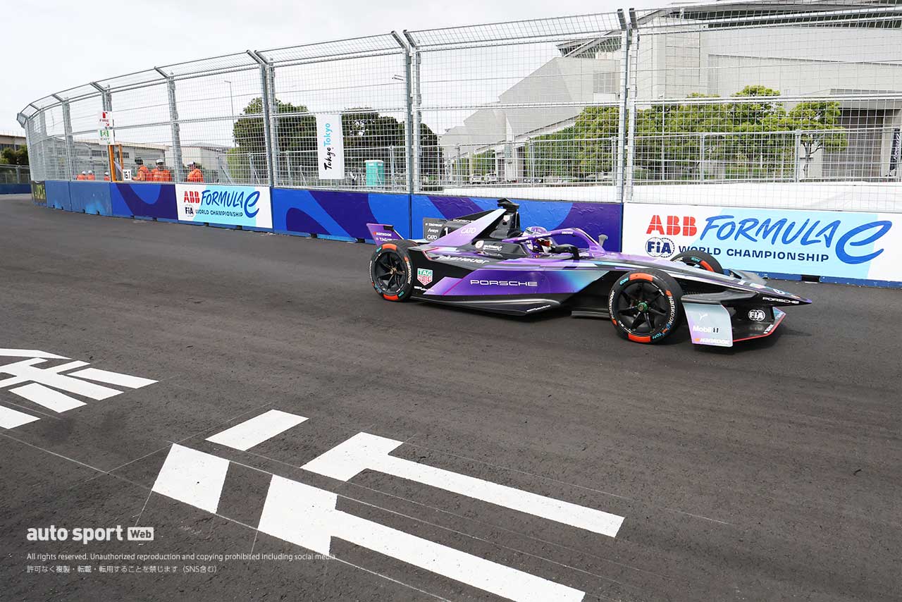 2025年フォーミュラE東京大会日曜フリー走行3回目