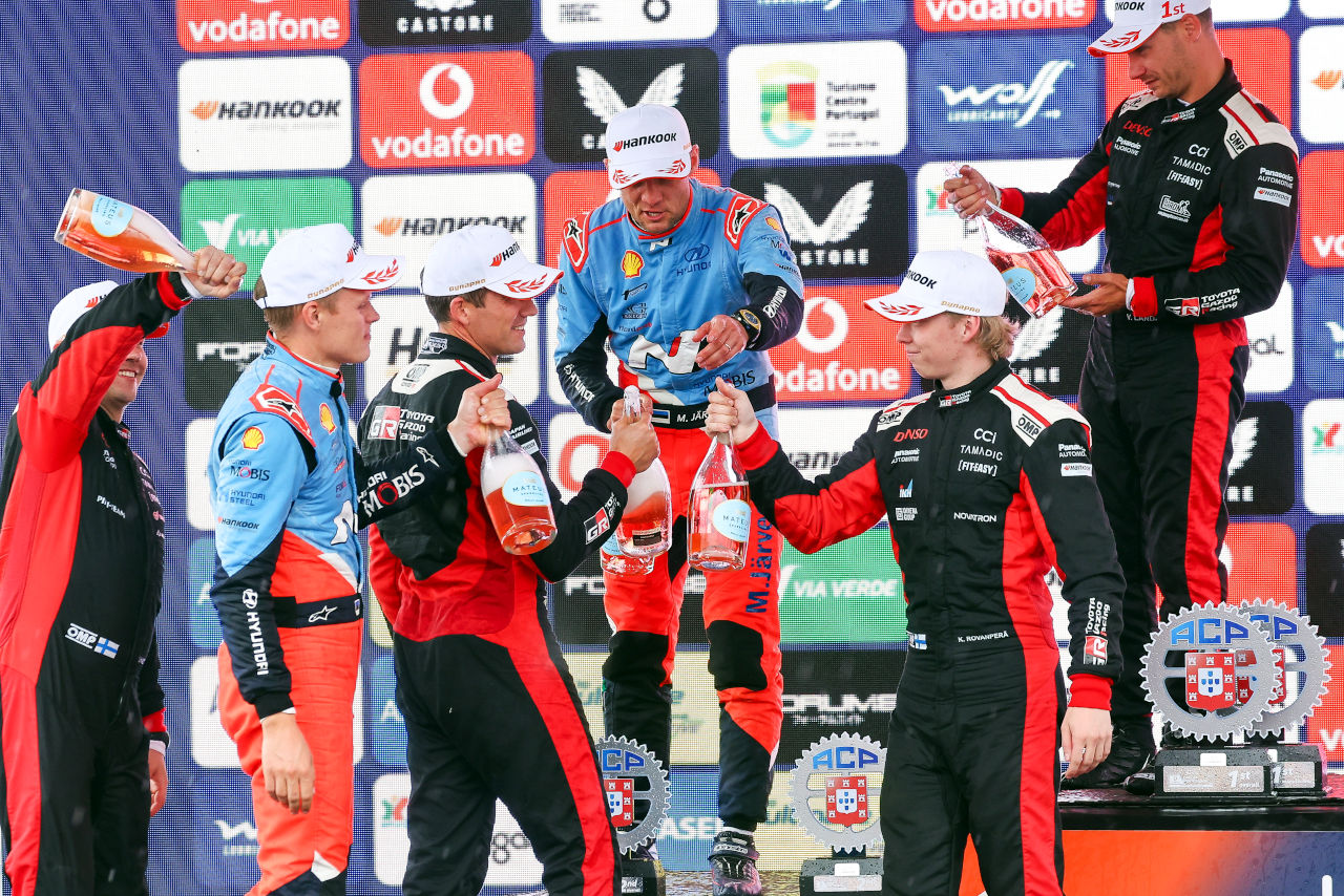 【ポイントランキング】2025年WRC第5戦ラリー・ポルトガル後