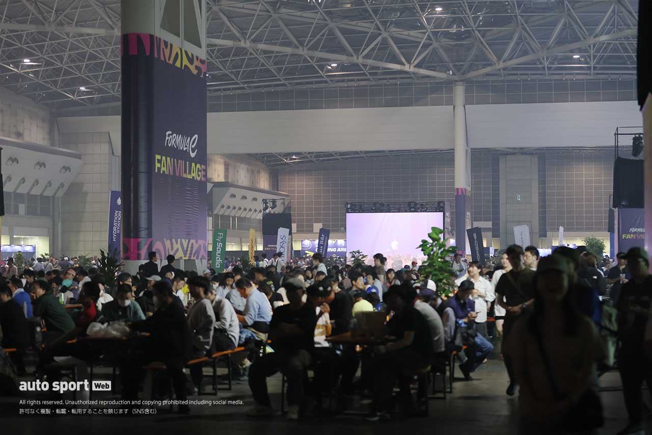 2025フォーミュラE東京の様子