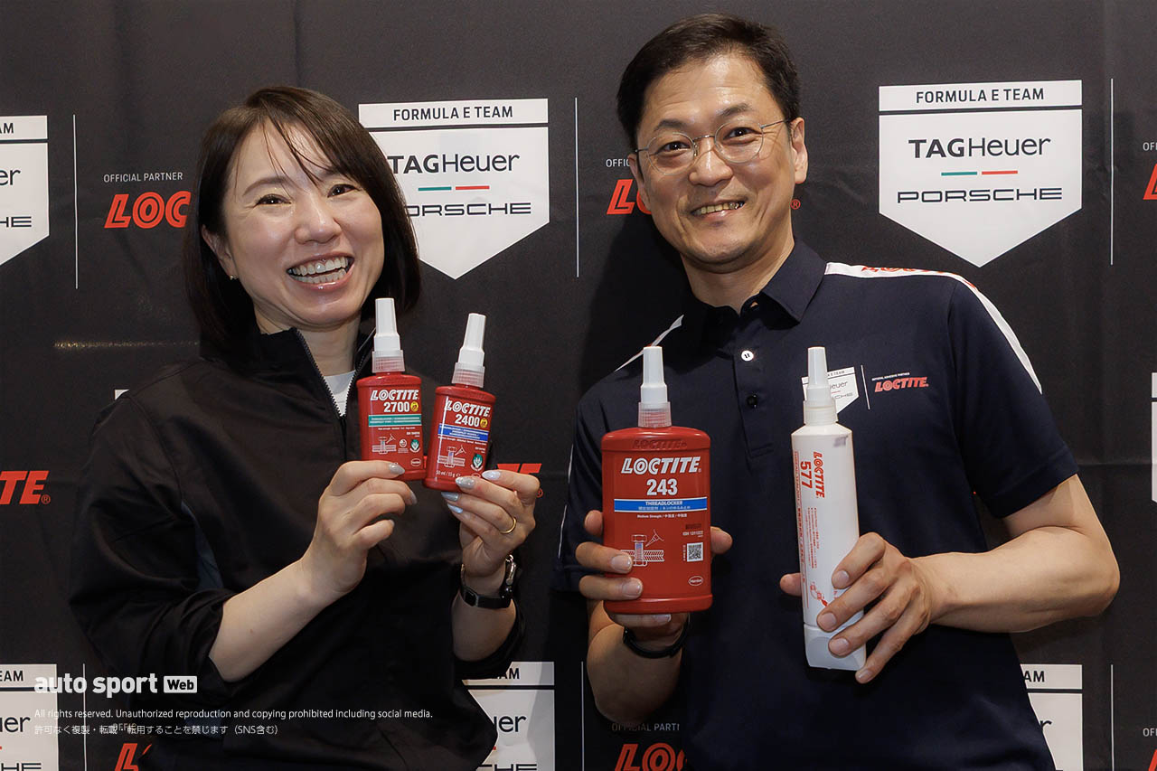2025年フォーミュラE 東京大会　ヘンケルジャパン『ロックタイト』イベント