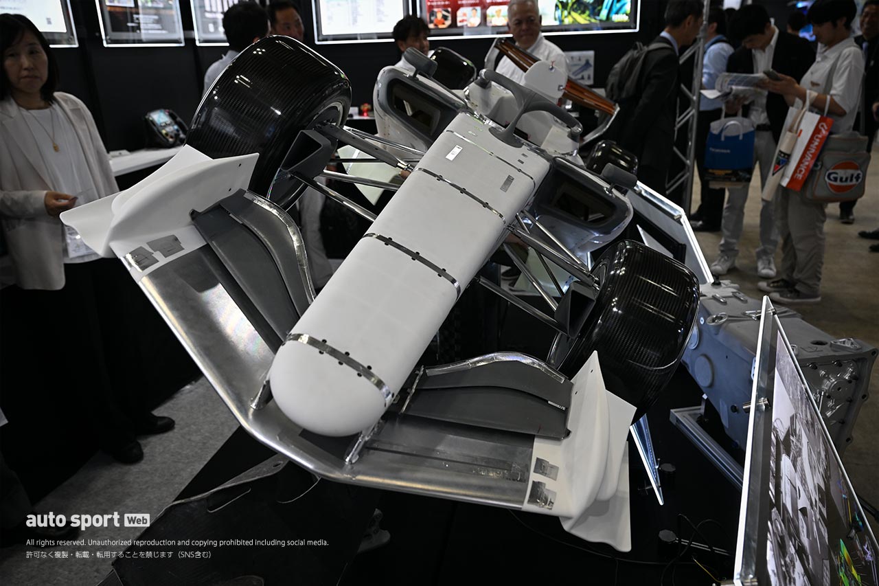 JMIAが『人とくるまのテクノロジー展』で次世代トップフォーミュラ『NEXT-FORMULA-PROJECT』の風洞モデルを展示