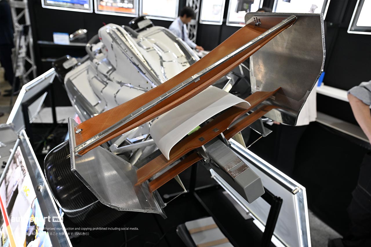 JMIAが『人とくるまのテクノロジー展』で次世代トップフォーミュラ『NEXT-FORMULA-PROJECT』の風洞モデルを展示