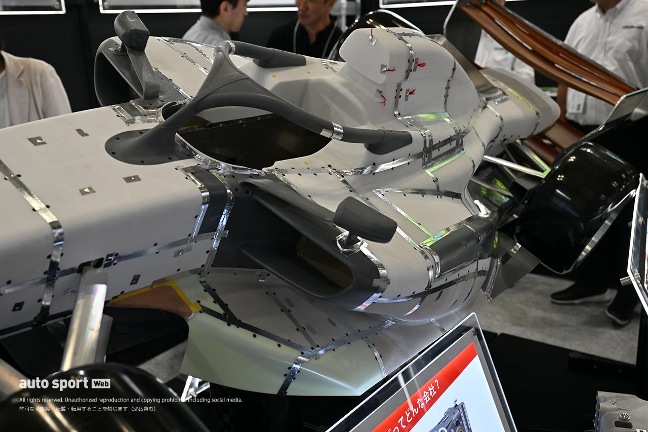 JMIAが『人とくるまのテクノロジー展』で次世代トップフォーミュラ『NEXT-FORMULA-PROJECT』の風洞モデルを展示