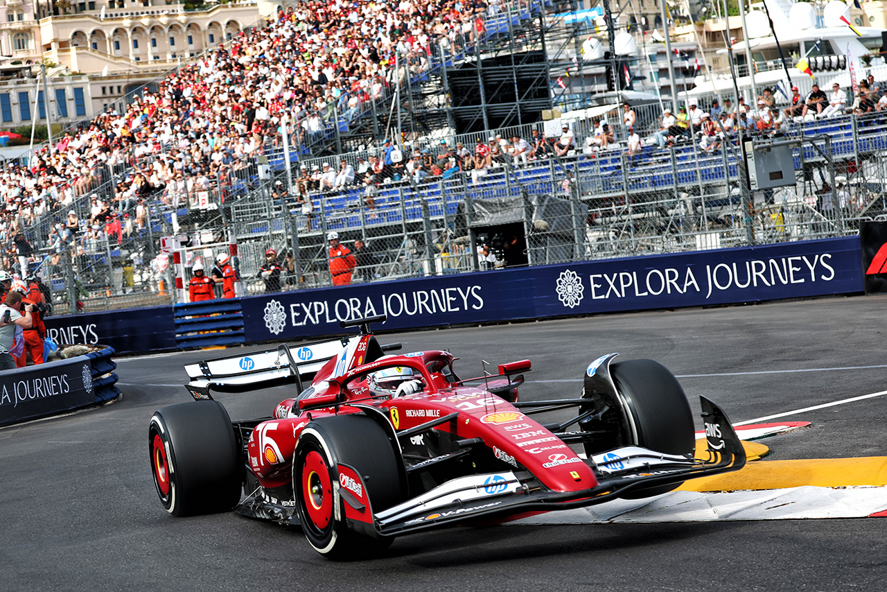 （日本未発売）F1 フェラーリ　シャルルルクレール.2021年モナコGP1:5 日本未発売）F1 フェラーリ シャルルルクレール.2021年モナコGP1