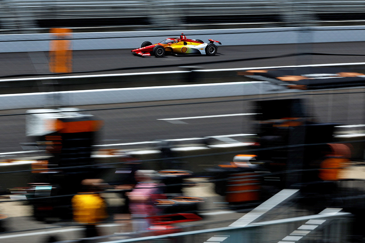 佐藤琢磨、決勝前最後の“カーブデイ”で好調2番手。一番時計は2連覇ニューガーデン／第109回インディ500