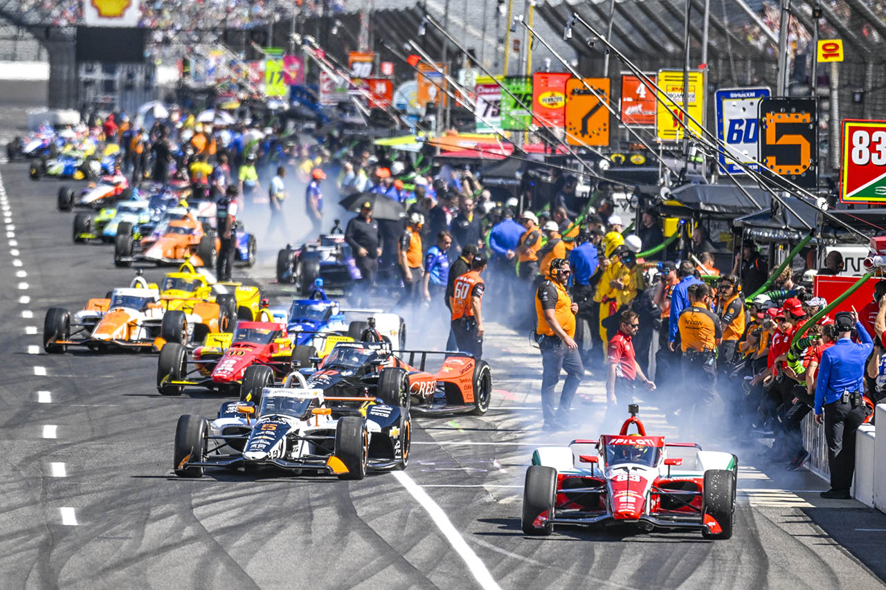 佐藤琢磨、決勝前最後の“カーブデイ”で好調2番手。一番時計は2連覇ニューガーデン／第109回インディ500