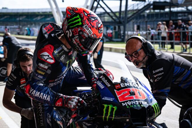 ヤマハ機3台がトップ10入り「新型エアロはある程度効果あり」と2番手クアルタラロ／第7戦イギリスGP