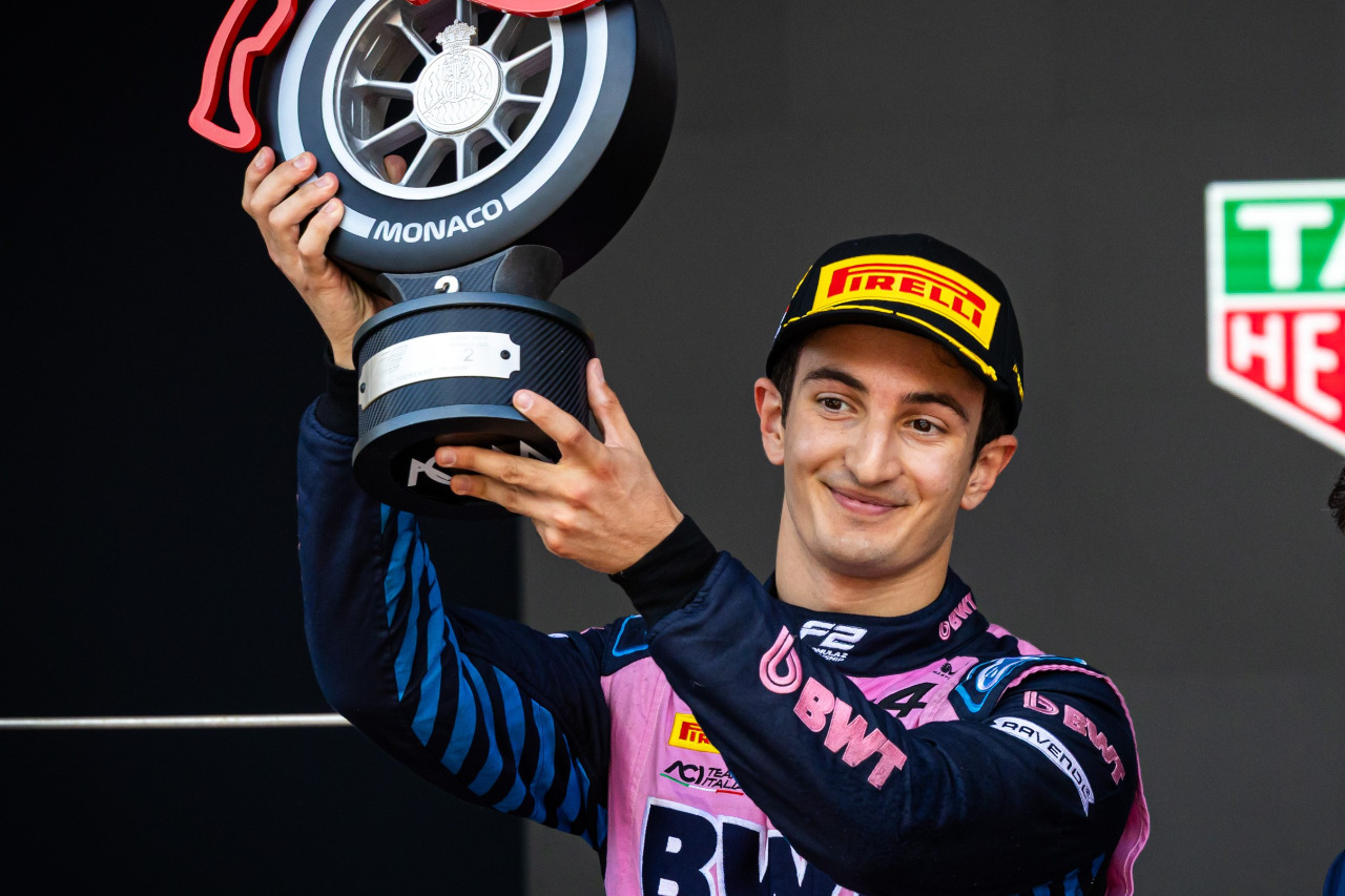 2025年FIA F2第5戦モンテカルロ　ガブリエレ・ミニ（プレマ・レーシング／アルピーヌ育成）