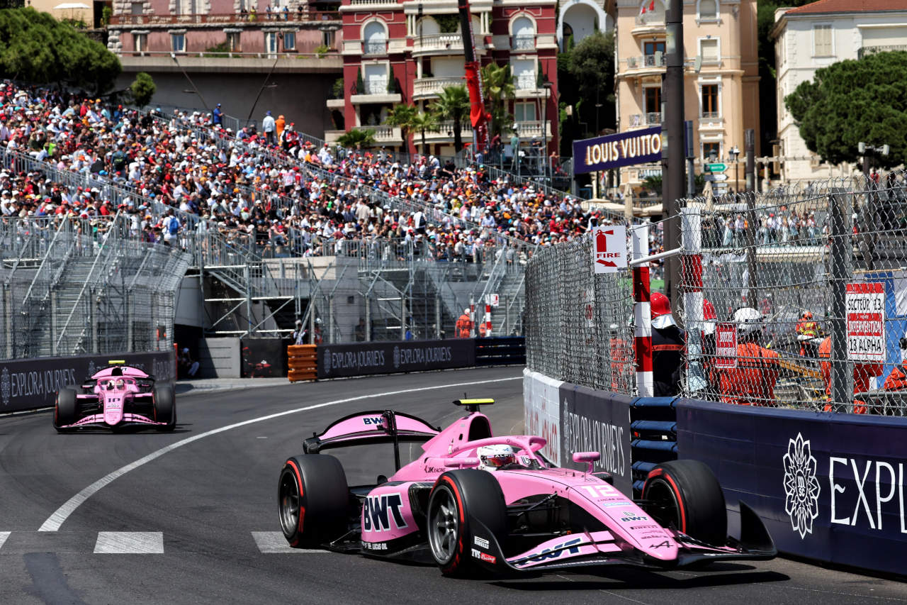 2025年FIA F2第5戦モンテカルロ　クッシュ・マイニ（ダムス・ルーカスオイル／アルピーヌ育成）