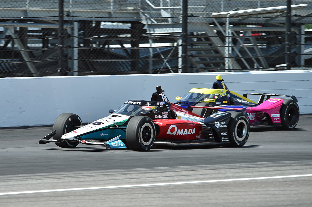 【インディ500決勝直前】佐藤琢磨、最前列から3度目の勝利へ。難バランスの初ハイブリッドがカギに