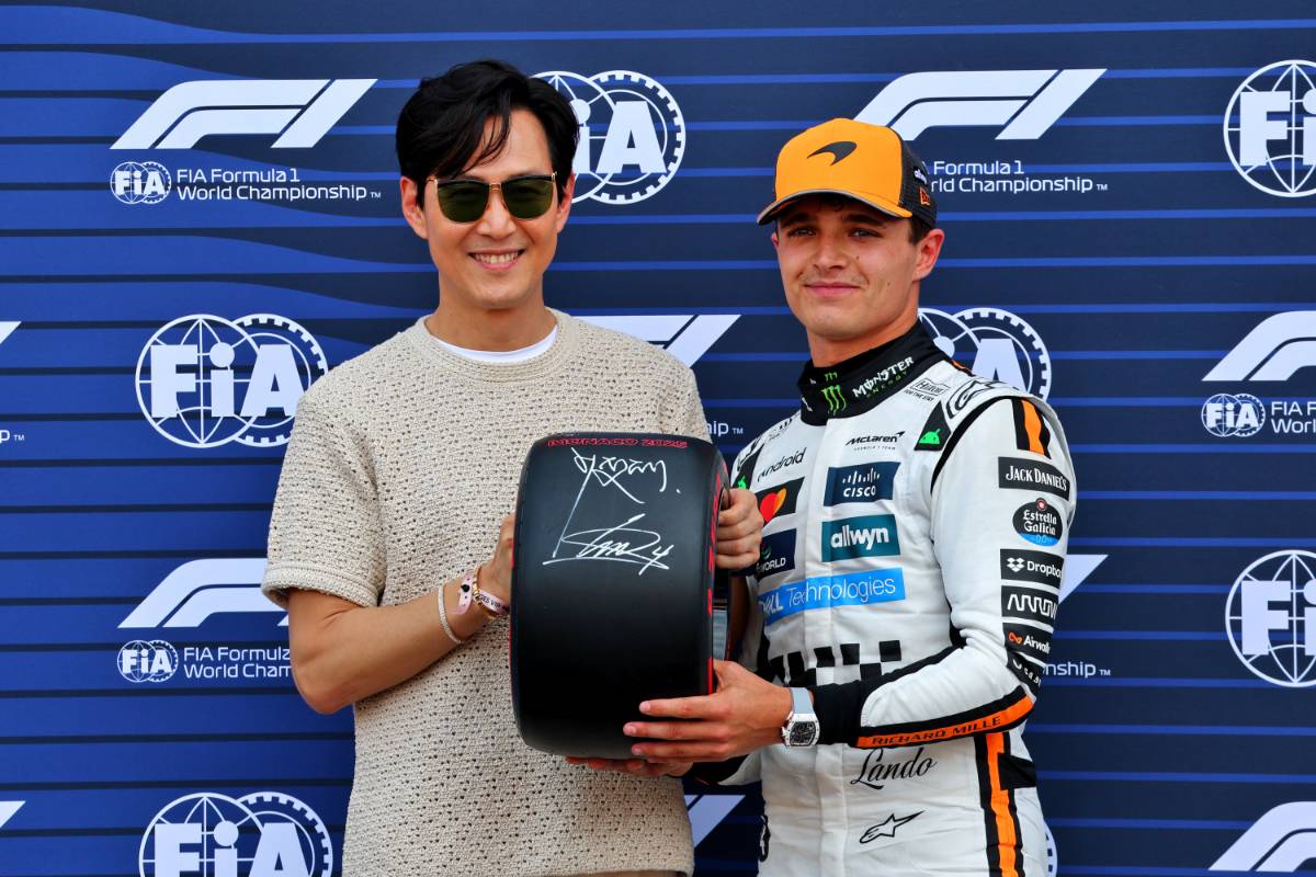 イ・ジョンジェ&ランド・ノリス(マクラーレン)