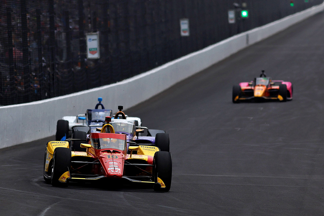 【インディ500現地詳報】まさかの冷涼コンディション。パロウの無敵ぶりと、トラブルで首位を去った戦士たち