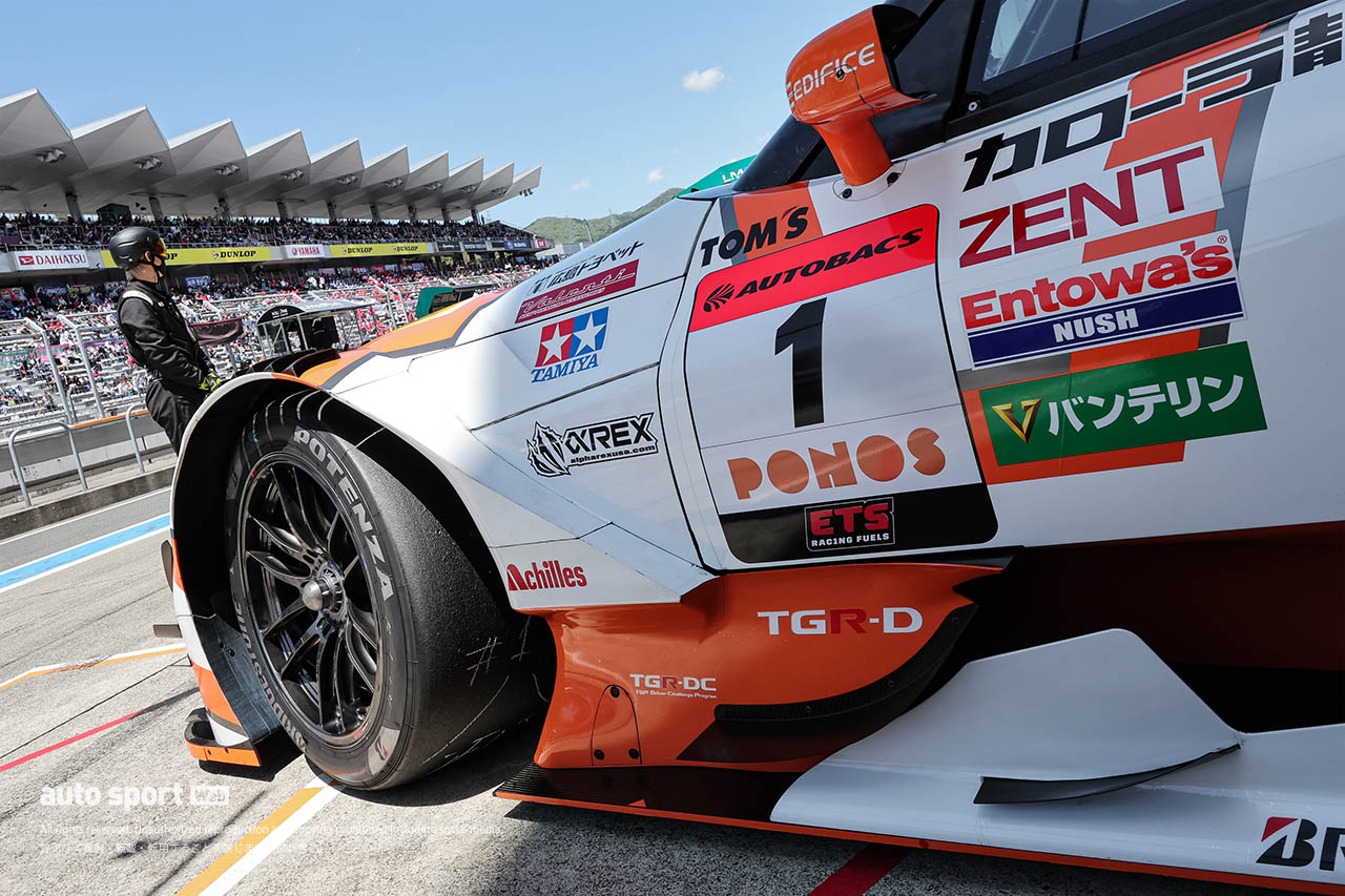 【トムス吉武エンジニア／レースの分岐点】ドライ6セットの選び方。富士3時間の路面温度変化と1号車のタイヤ選択