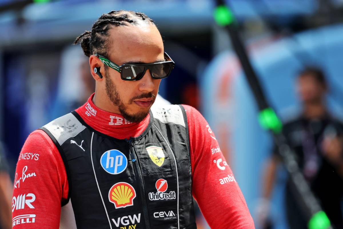2025年F1第8戦モナコGP　ルイス・ハミルトン（フェラーリ）