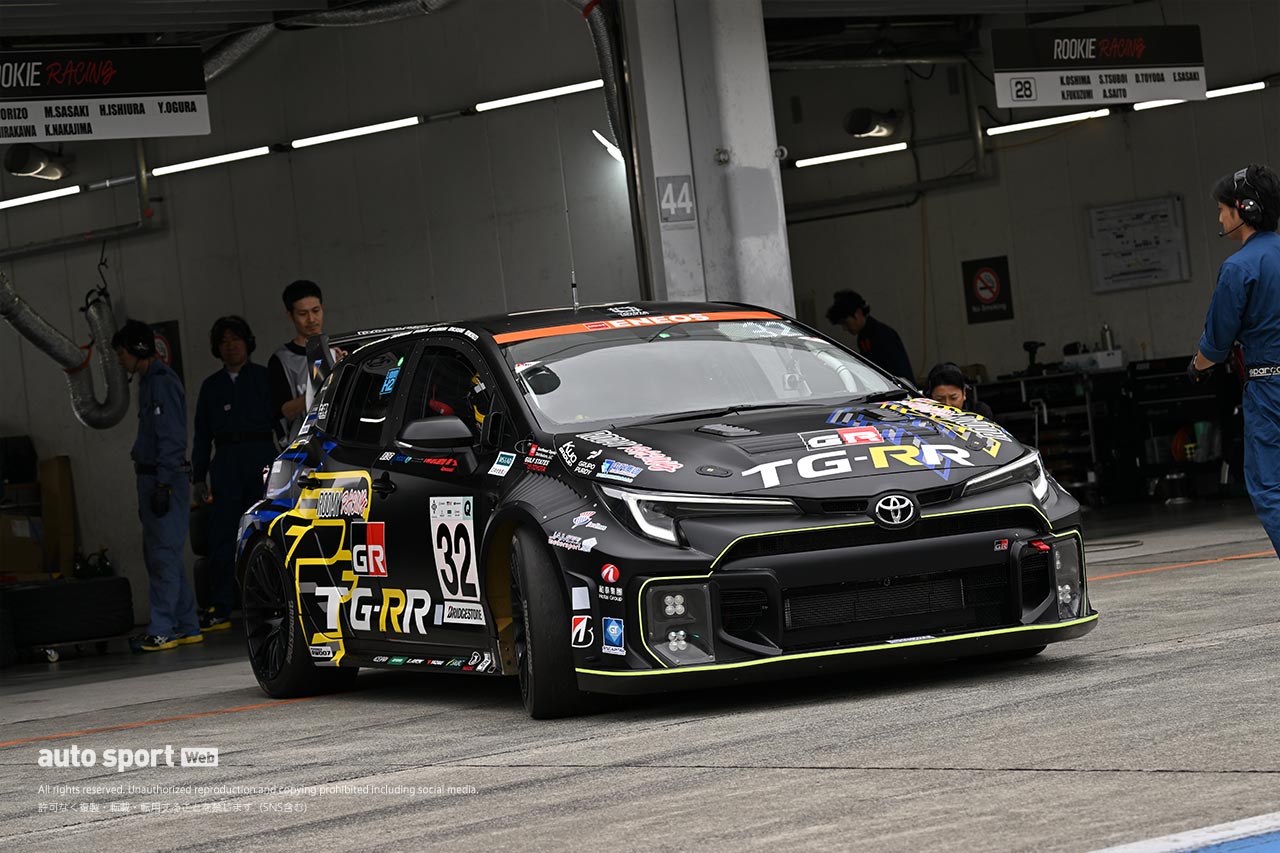 2025年S耐初登場のTGRR GR Corolla H2 conceptは今季もさまざまなトライを実施。液体水素ポンプに超電導技術の活用も目指す