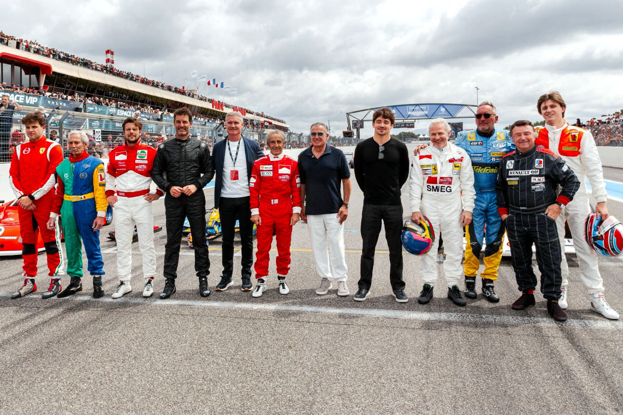 F1開催のないフランスで、ふたつのヒストリック・イベントが同週末開催。往年のマシンとレジェンドが集う