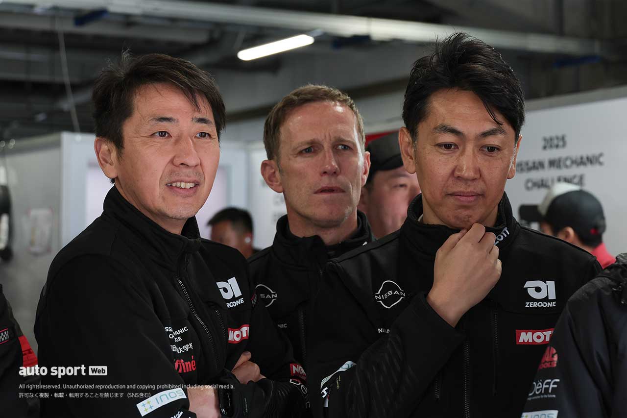 松田次生／ロニー・クインタレッリ／柳田真孝（raffinée日産メカニックチャレンジZ NISMO GT4）